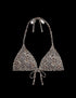 Marks & Spencer "Printed Halterneck Triangle Bikini Top"